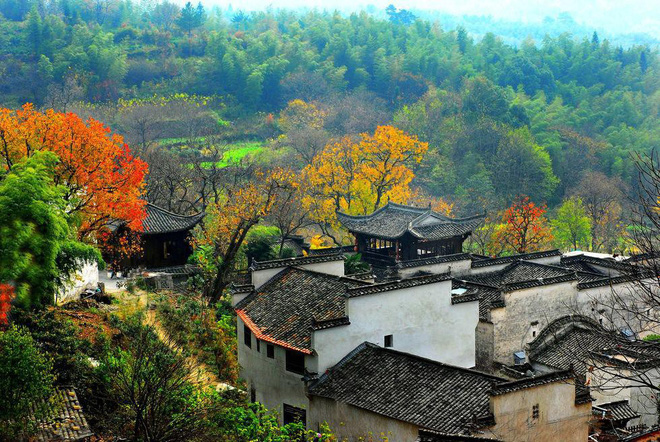 Những ngôi làng cổ cảnh sắc đẹp mê hồn nhất định phải ghé thăm vào mùa thu ở Trung Quốc