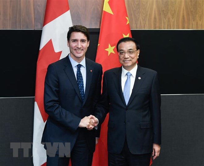 Canada và Trung Quốc thúc đẩy Hiệp định thương mại tự do