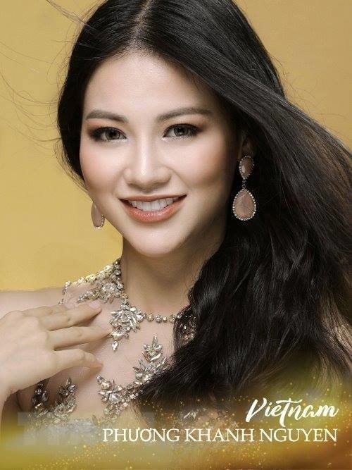 Người đẹp Nguyễn Phương Khánh. (Nguồn: TTXVN phát)