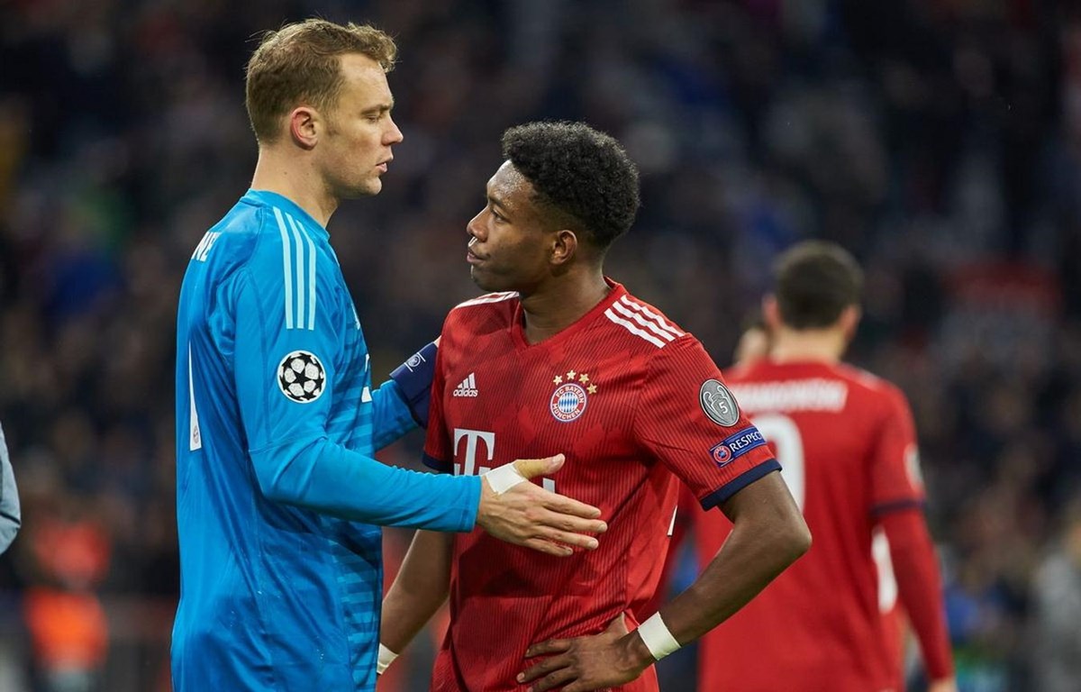 Bayern dừng cuộc chơi ở Champions League sau thất bại ngay trên sân nhà.