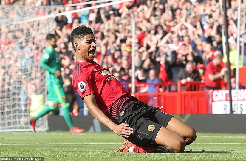 Rashford lại tỏa sáng giúp M.U giành chiến thắng.