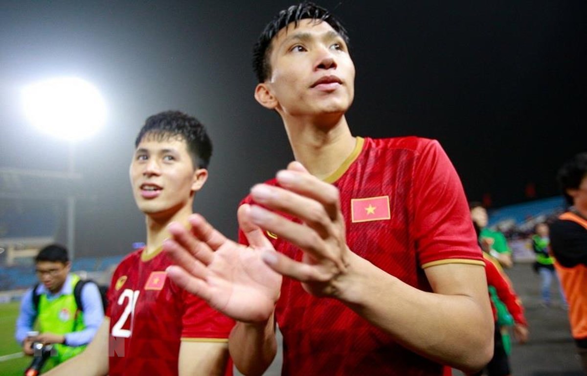 U23 Việt Nam được AFC đánh giá cao. (Ảnh: Trọng Đạt/TTXVN)