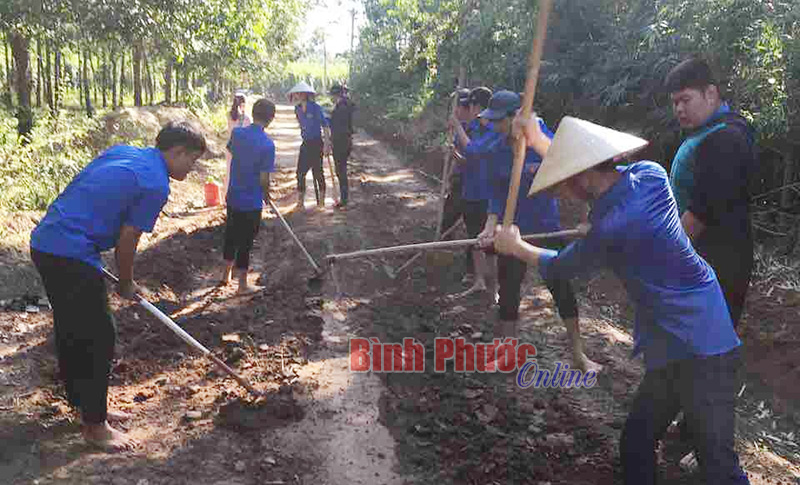 Tuổi trẻ Lộc Tấn “mỗi thanh niên một việc làm tình nguyện”