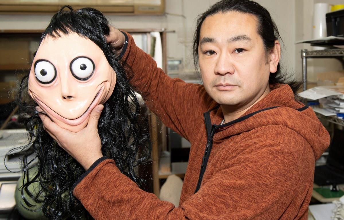 Nhà điêu khắc Nhật Bản Keisuke Aiso nói rằng ông cảm thấy có trách nhiệm khi trẻ em sợ hãi với tác phẩm của mình. (Nguồn: The Sun)