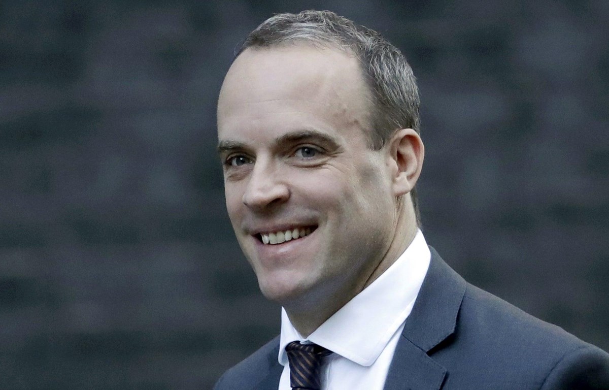 Cựu Bộ trưởng Brexit Dominic Raab. (Nguồn: AP)