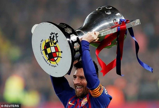 Messi lap cong, Barcelona bao ve thanh cong ngoi vuong La Liga hinh anh 1