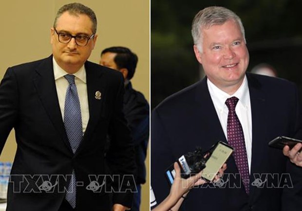 Nga va My tim kiem tieng noi chung ve van de Trieu Tien hinh anh 1