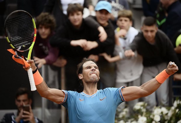 Rafael Nadal ‘dai chien’ Novak Djokovic o chung ket Rome Masters hinh anh 1