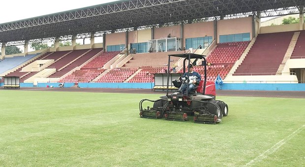 Chot san van dong to chuc tran dau U23 Viet Nam - U23 Myanmar hinh anh 2
