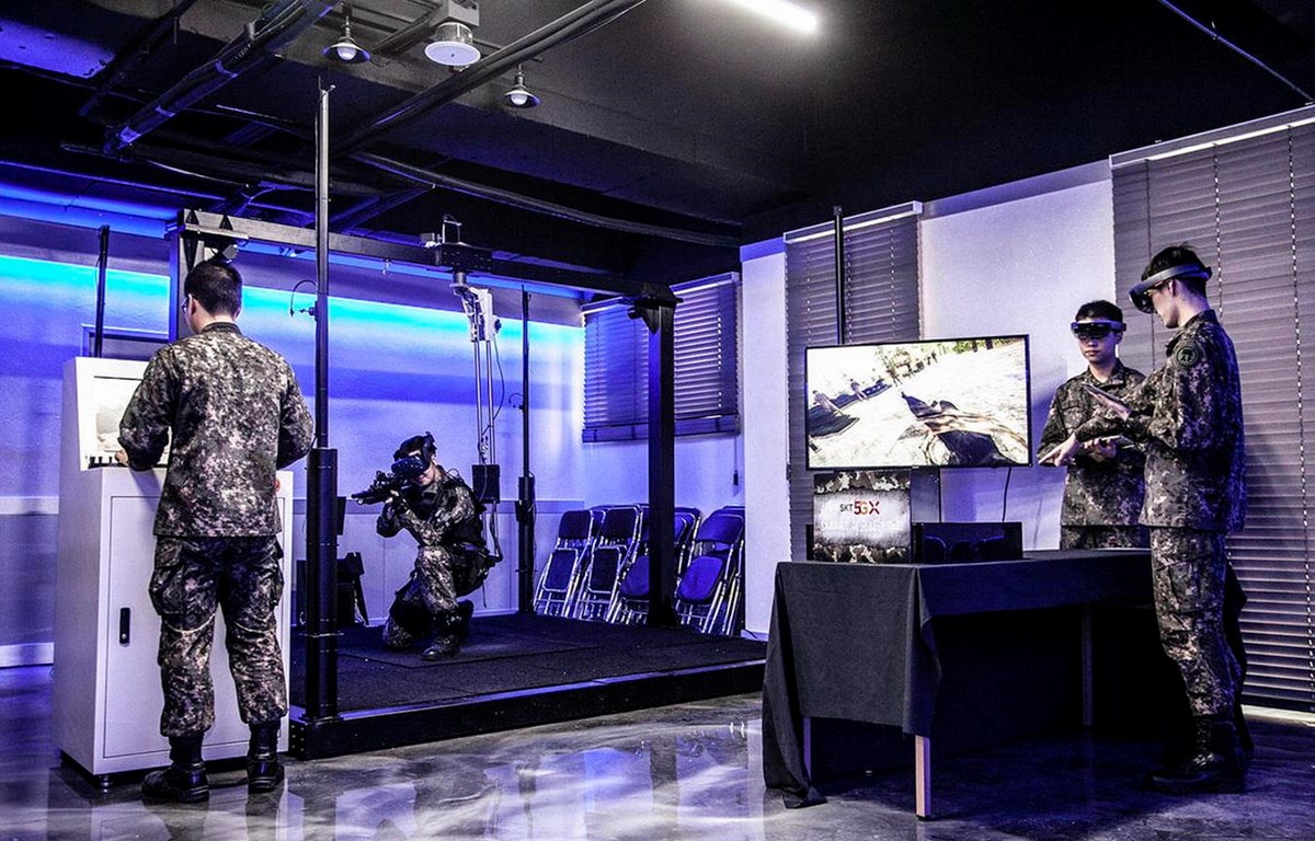 SK Telecom sẽ lắp mạng 5G trong khuôn viên Học viện Quân sự Hàn Quốc. (Nguồn: SK Telecom)