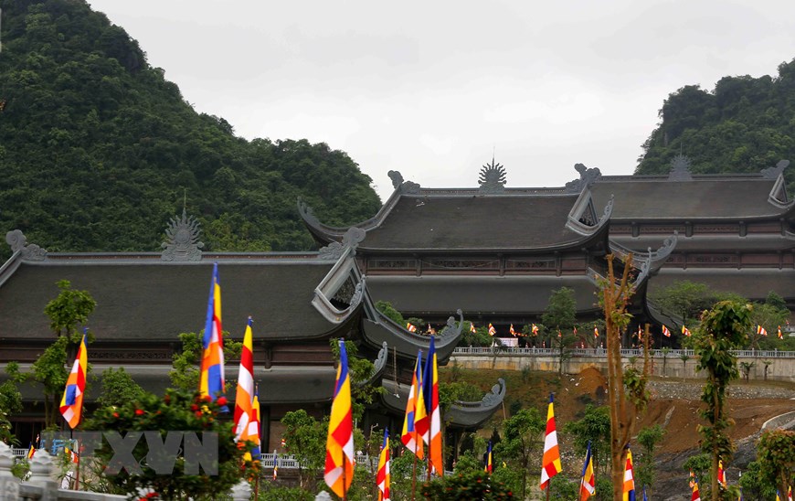  Điện Tam thế. (Ảnh: Thành Đạt/TTXVN)