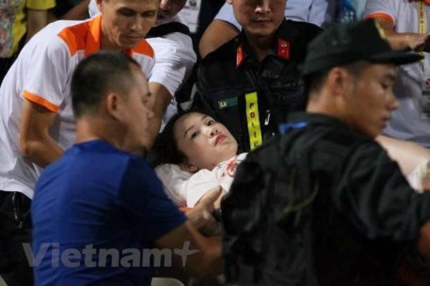 TP Ha Noi yeu cau dam bao an ninh cho cac tran dau tren san Hang Day hinh anh 1