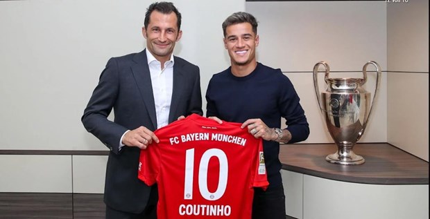 Coutinho chinh thuc gia nhap Bayern Munich, khoac ao so 10 hinh anh 1