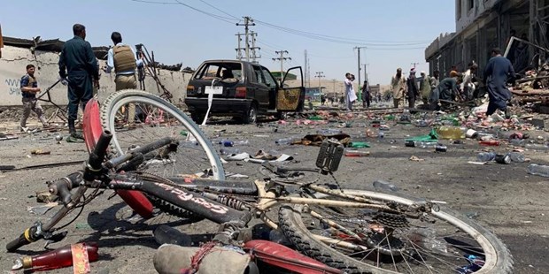 Afghanistan: Danh bom lien hoan tai Kabul gay nhieu thuong vong hinh anh 1