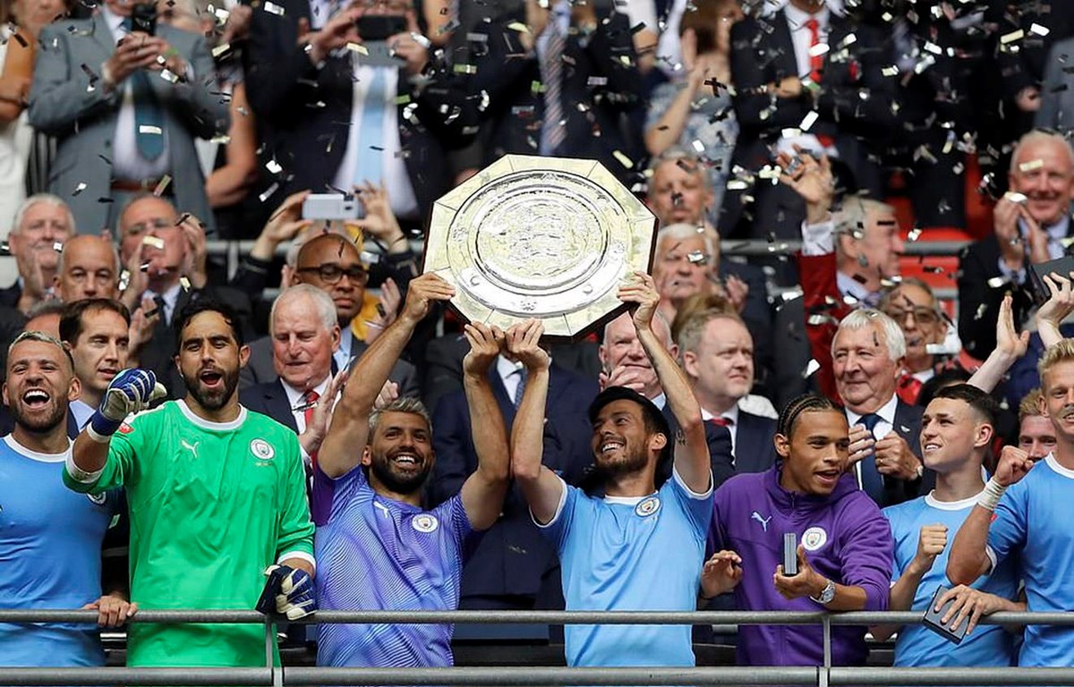 Manchester City lần thứ 6 giành Siêu Cúp Anh.