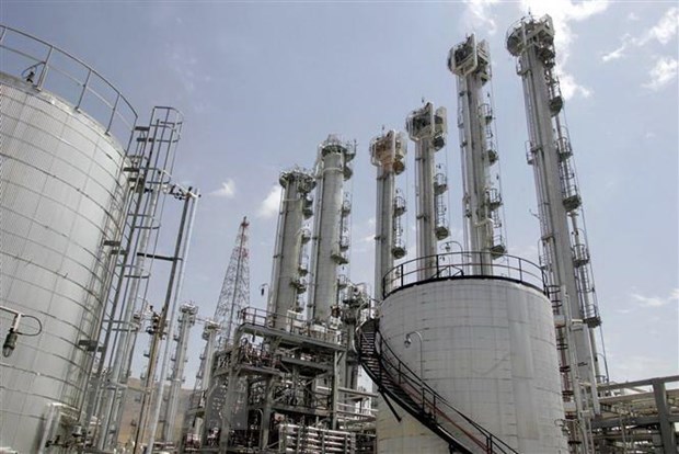 Iran da lam giau 24 tan urani tu khi tham gia thoa thuan hat nhan 2015 hinh anh 1