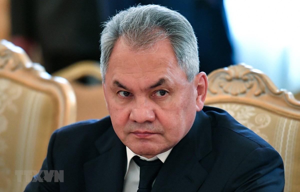 Bộ trưởng Bộ Quốc phòng Nga Sergei Shoigu. (Nguồn: AFP/TTXVN)