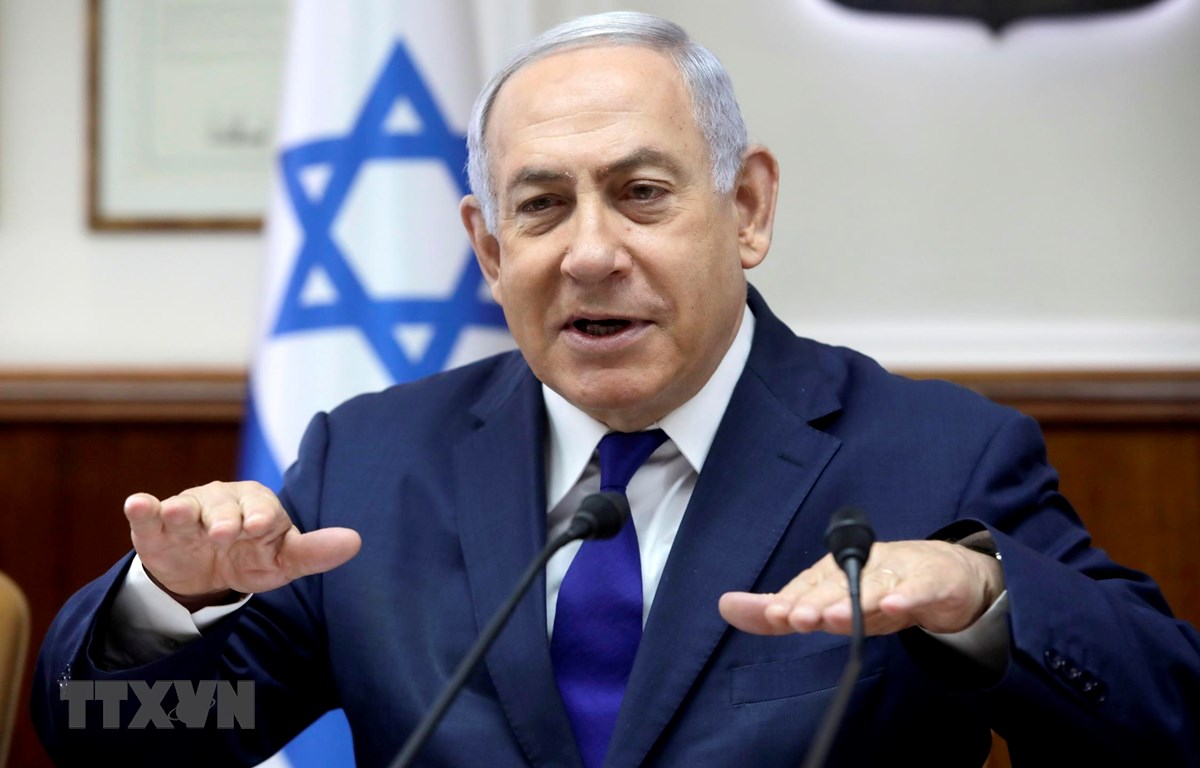 Thủ tướng Israel Benjamin Netanyahu. (Nguồn: AFP/TTXVN)