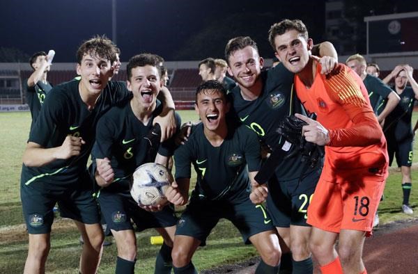 Ha Malaysia, Australia vo dich giai U18 Dong Nam A 2019 hinh anh 1