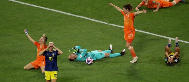 Ha Thuy Dien, Ha Lan lan dau vao chung ket World Cup nu hinh anh 1