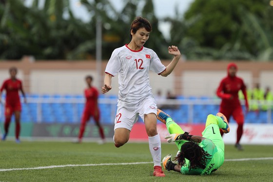 Nữ Việt Nam - Nữ Indonesia 6-0: Giành vé đầu tiên vào bán kết ảnh 2