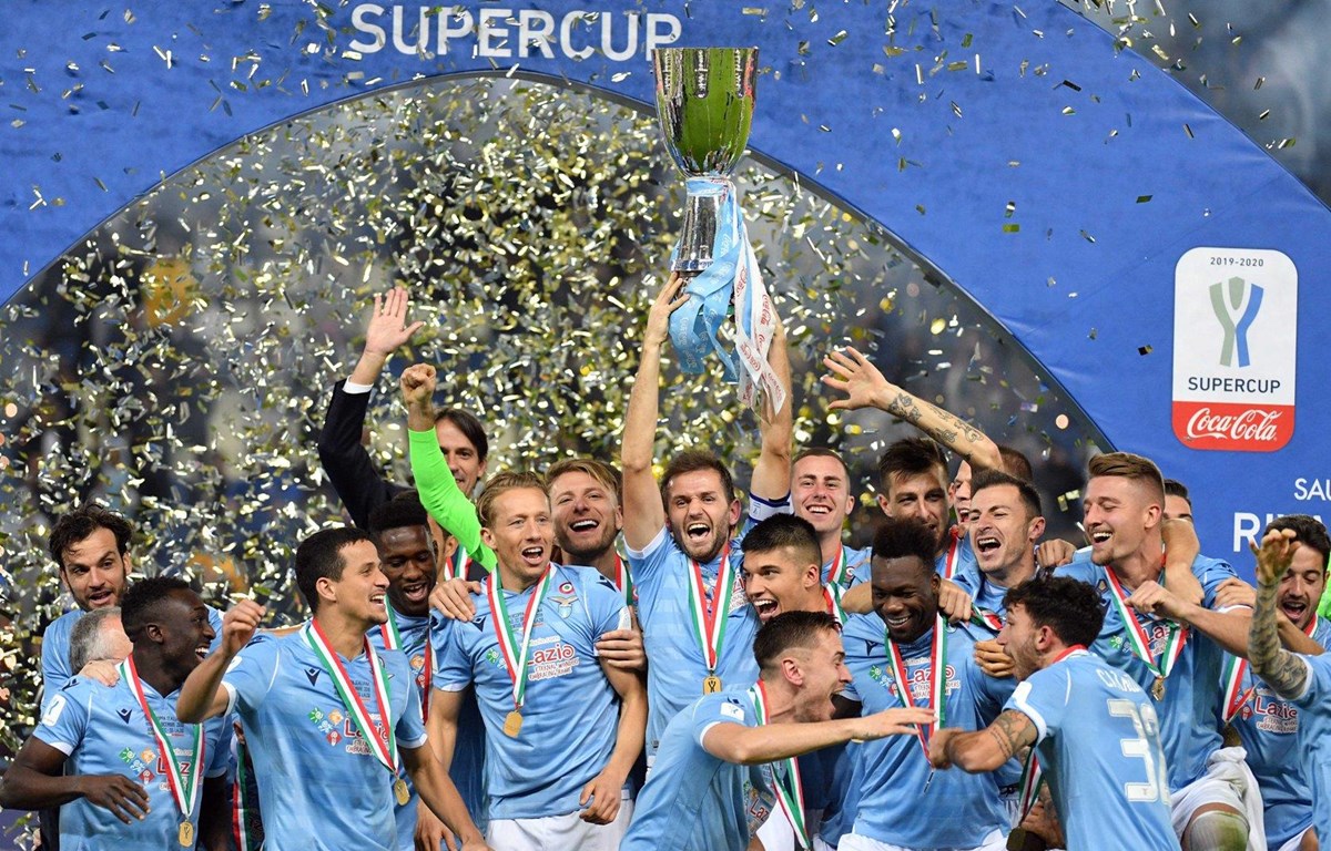 Lazio giành Siêu cúp Italy. (Nguồn: Getty Images)