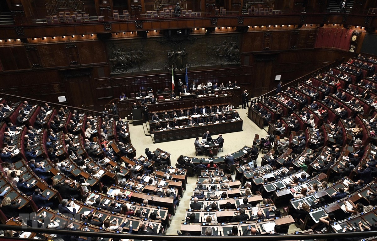 Toàn cảnh một phiên họp của Hạ viện Italy. (Nguồn: AFP/TTXVN)