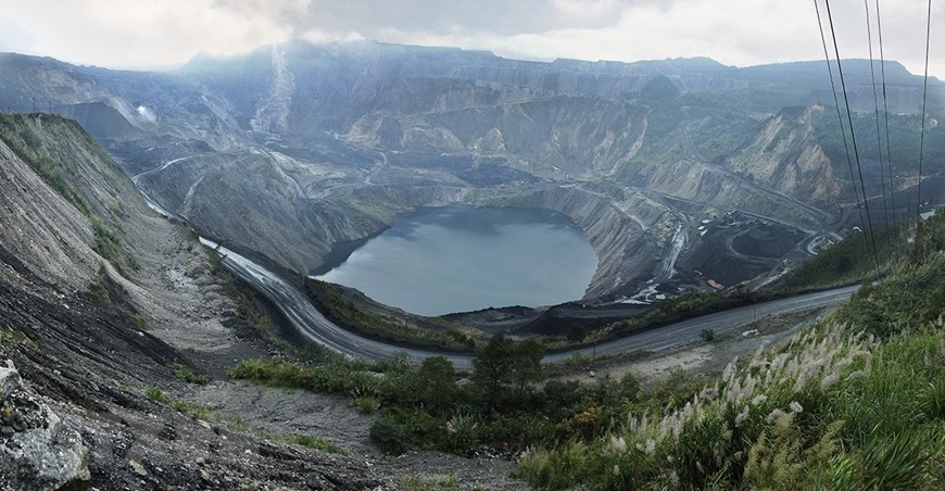  Khai trường mỏ than H&agrave; Tu (Quảng Ninh). (Ảnh: Trọng Đạt/TTXVN)