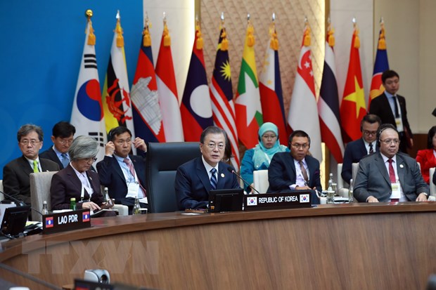 Tong thong Moon nhan manh hop tac va doan ket giua Han Quoc va ASEAN hinh anh 1