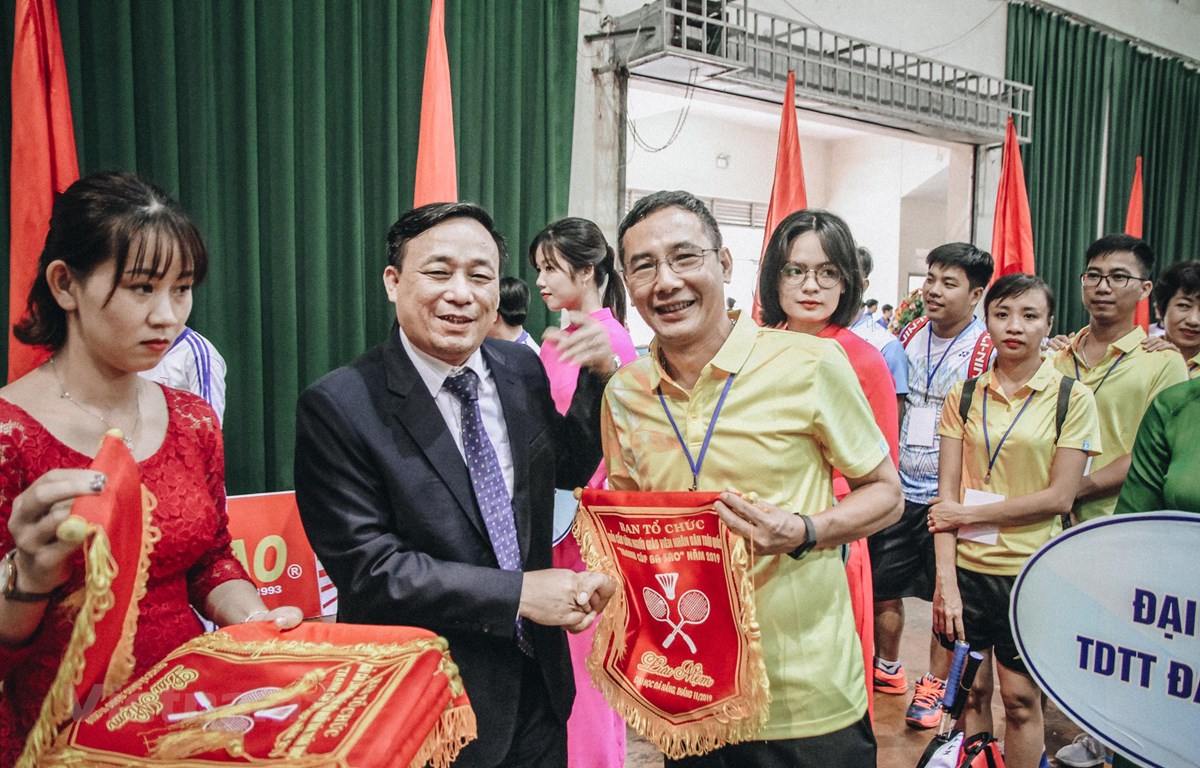 Giải cầu lông Người giáo viên nhân dân toàn quốc 2019 mang ý nghĩa đẹp, chào mừng ngày Nhà giáo Việt Nam 20/11 tới. (Ảnh: BTC)