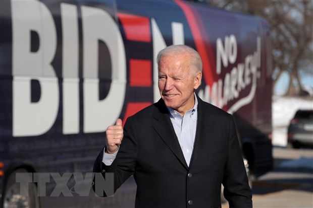 Bau cu My 2020: Ung cu vien Biden dan dau cuoc tham do o Texas hinh anh 1
