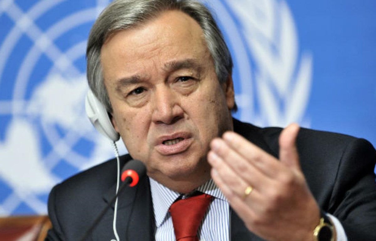 Tổng thư ký Liên hợp quốc Antonio Guterres. (Nguồn: unsmil.unmissions.org)