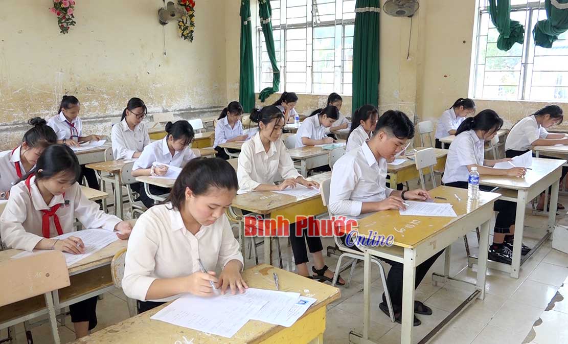 Khai mạc kỳ thi học sinh giỏi lớp 9 cấp tỉnh