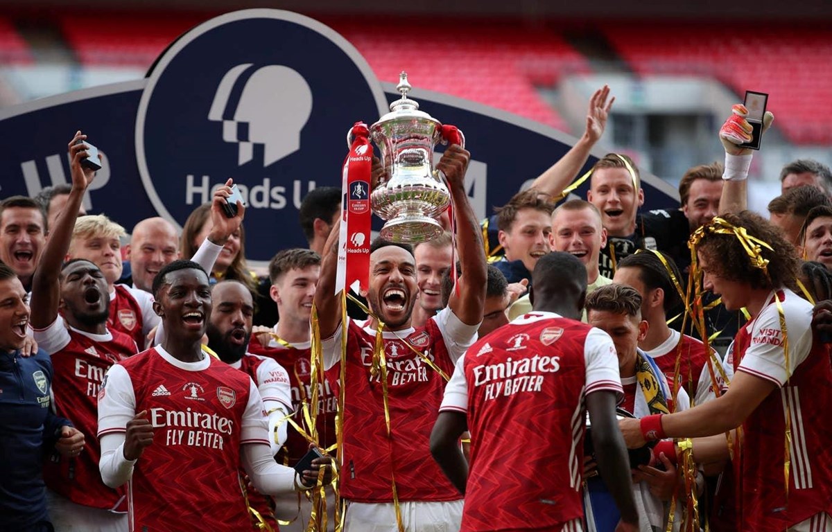 Arsenal giành chức vô địch FA Cup. (Nguồn: Reuters)