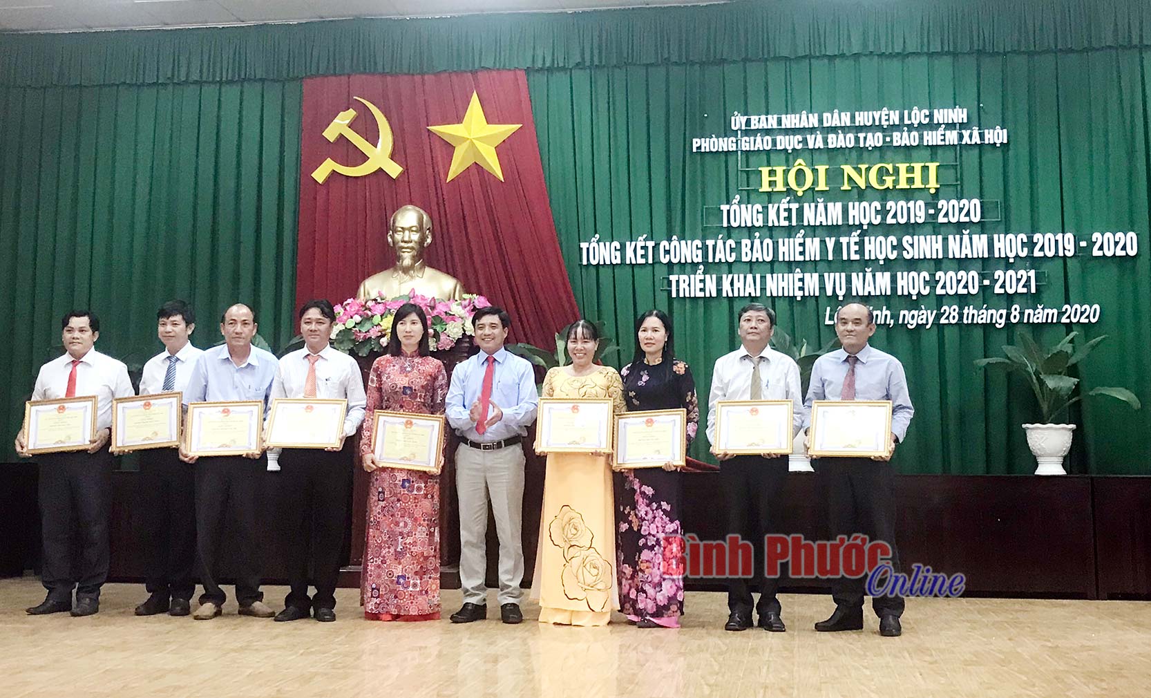 Lộc Ninh triển khai nhiệm vụ năm học 2020