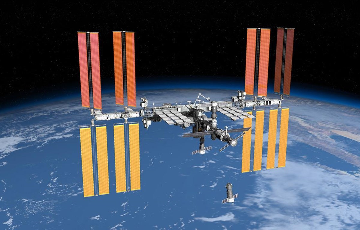 Trạm vũ trụ quốc tế ISS. (Nguồn: spacecraftearth.com)
