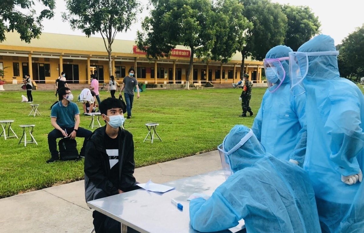 Các công dân về nước sẽ thực hiện cách ly tập trung 14 ngày theo quy định. (Ảnh minh họa: Hoa Mai/TTXVN)