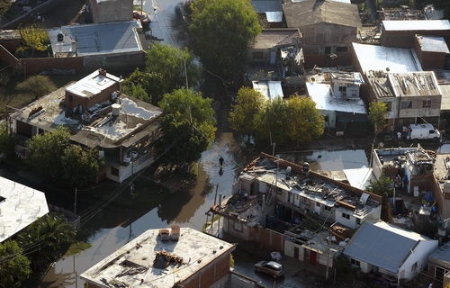 Lũ lụt kinh hoàng tại Argentina
