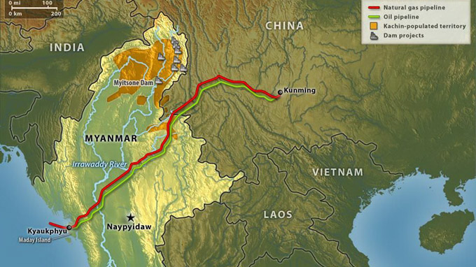 Myanmar mời thầu 20 lô dầu ngoài khơi Ấn Độ Dương