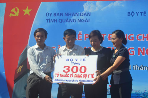 Bộ Y tế phát động chương trình “Ngành y tế cùng ngư dân bám biển” 3