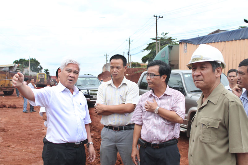 Kiểm tra giải tỏa, đền bù toàn tuyến QL 14