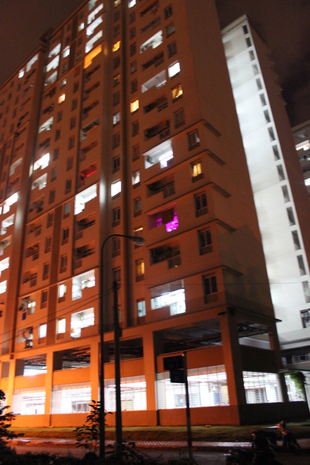 Lô J, chung cư An KHánh – nơi cháu Thanh bị té từ lầu 15 xuống đất tử vong