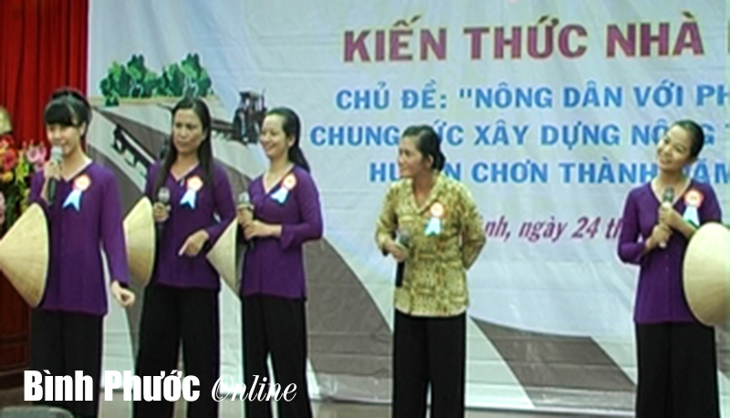 Chơn Thành, Đồng Phú thi “Kiến thức nhà nông”