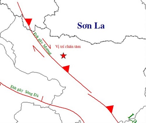 Có khả năng sẽ tiếp tục xảy ra các trận động đất ở tỉnh Sơn La