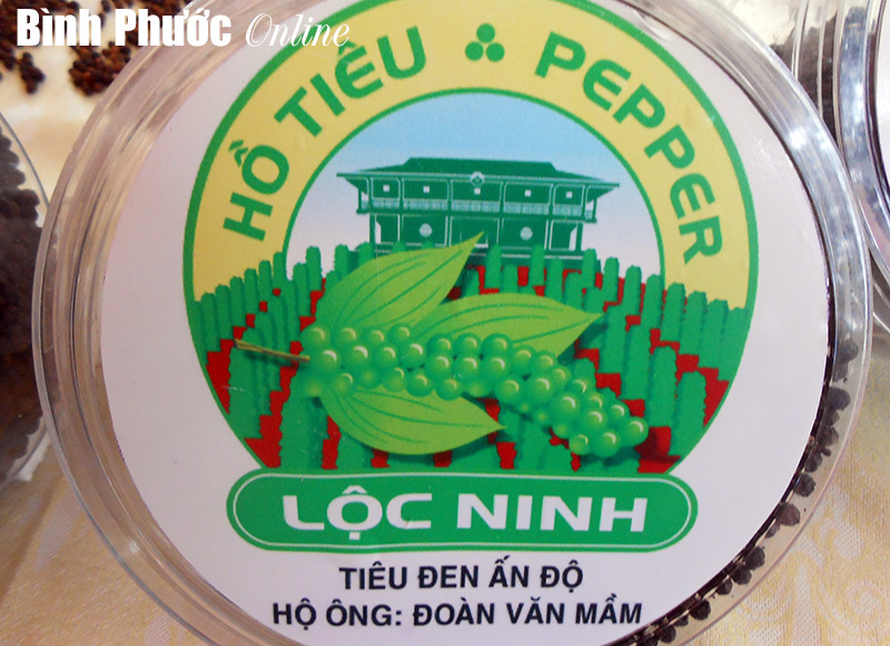 Công bố chứng nhận nhãn hiệu tập thể “Hồ tiêu Lộc Ninh”