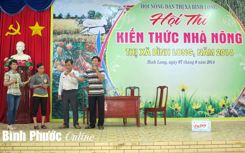 Bình Long tổ chức hội thi Kiến thức nhà nông