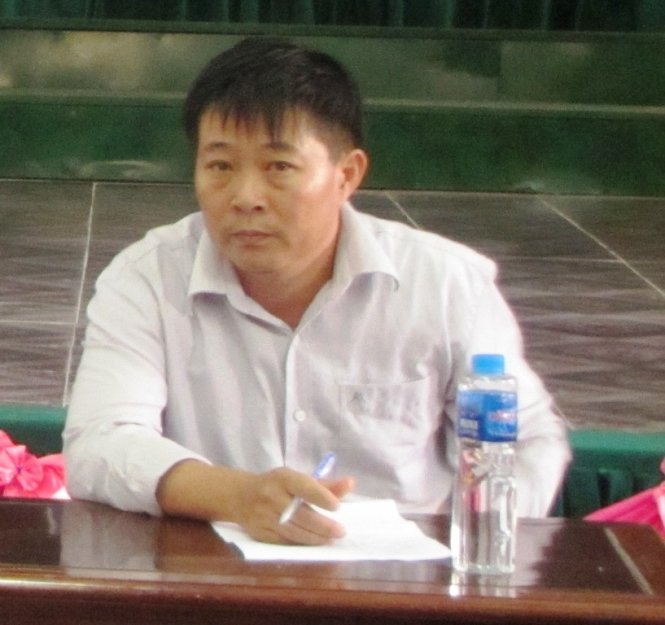 &Ocirc;ng L&ecirc; Quang H&agrave; - ph&oacute; b&iacute; thư phường Kỳ Long bị bắt giam v&igrave; để sai phạm trong đền b&ugrave;