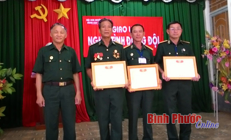 Vinh danh Đoàn cựu chiến binh tình nguyện Bù Đăng