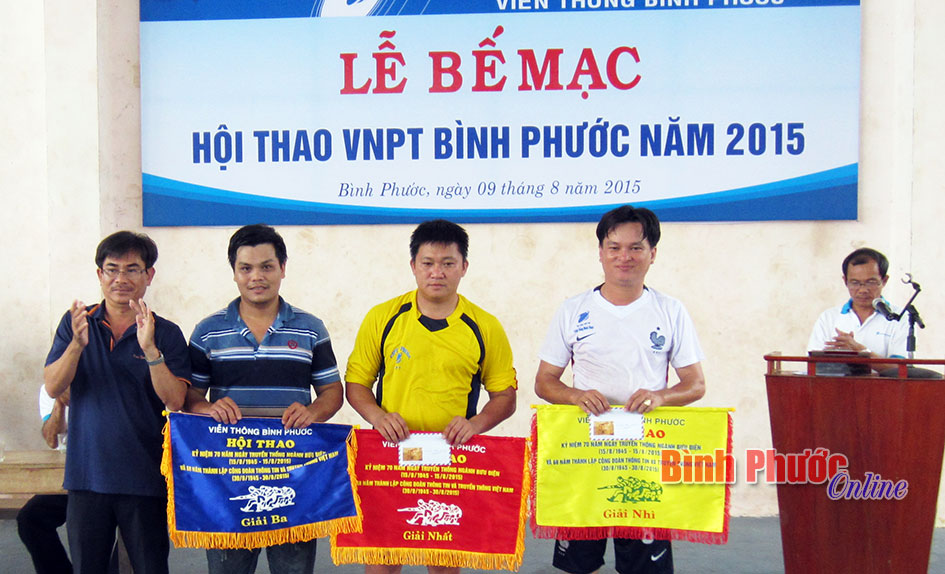 VNPT Bình Phước tổ chức hội thao chào mừng 70 năm thành lập ngành