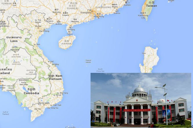 Google Maps bỏ “Tam Sa” khỏi vị trí quần đảo Hoàng Sa